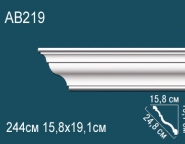 Перфект / Карнизы гладкие / AB219
