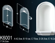 Декоративные решения Перфект Ниши K6001