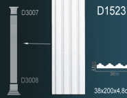 Декоративные решения Перфект Пилястры D1523