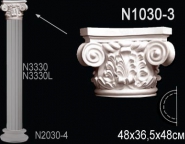 Декоративные решения Перфект Полуколонны N1030-3