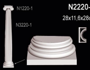 Декоративные решения Перфект Полуколонны N2220-1