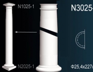 Декоративные решения Перфект Полуколонны N3025-1