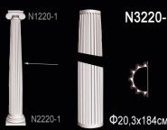 Декоративные решения Перфект Полуколонны N3220-1