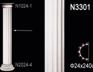 Декоративные решения Перфект Полуколонны N3301